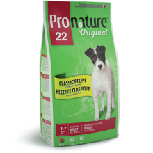 Pronature Original 22/ Сухой корм с ягненком и рисом для мелких и средних пород собак