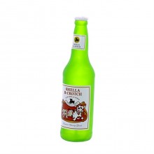 Виниловая игрушка-пищалка для собак Бутылка пива "Дружеские ароматы"