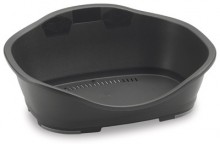 Пластиковый лежак Sleeper 3: 80.5x55x32 см, темно-серый