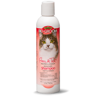 Bio-Groom Flea &amp; Tick Shampoo/ Шампунь для кошек от блох и клещей 236 мл