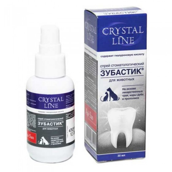 Зубастик спрей для чистки зубов Crystal line 