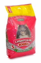 Сибирская кошка Впитывающий наполнитель "Комфорт"