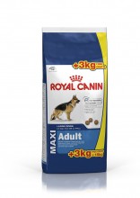 Корм Royal Canin для взрослых собак крупных пород (26-44 кг): 15мес.- 5лет, 15+3 кг , Maxi Adult