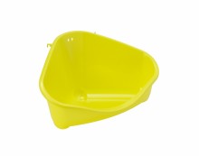 Туалет для грызунов pet's corner угловой большой, 49х33х26, лимонно-желтый (pet's corner large) MOD-R300-329
