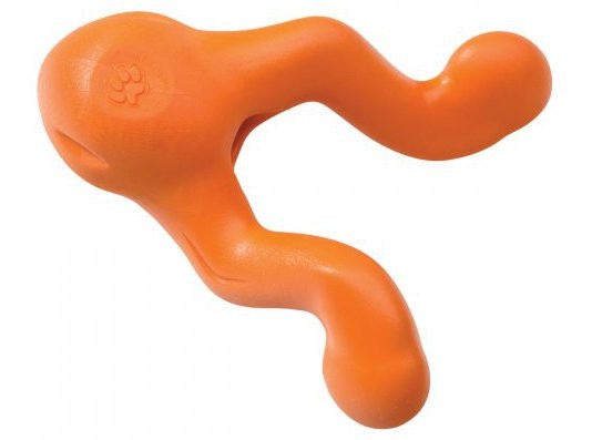 Zogoflex игрушка для собак Tizzi L для лакомств 16,5 см оранжевая 
