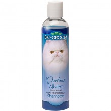 Bio-Groom Purrfect Wite Shampoo/ Шампунь для кошек белых и светлых окрасов 236 мл