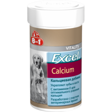 8in1 Excel Calcium 155 жевательных таблеток с кальцием