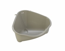 Туалет для грызунов pet's corner угловой большой, 49х33х26, теплый серый (pet's corner large) MOD-R300-330