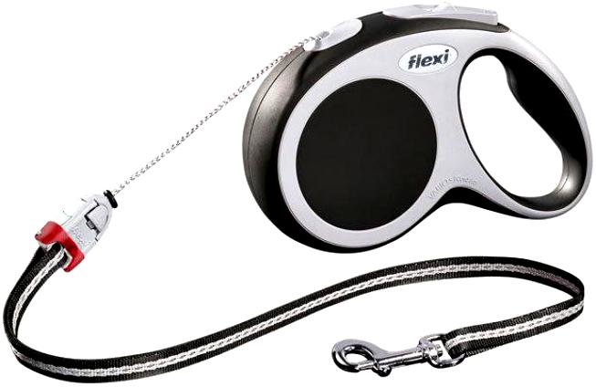 Рулетка Flexi Vario M (трос), 5м/20кг, цвета в ассортименте  