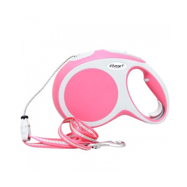 Рулетка Flexi Vario M (трос), 5м/20кг, цвета в ассортименте  