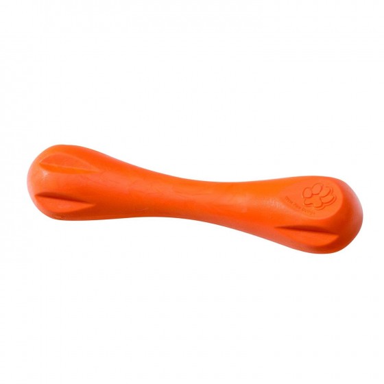 Zogoflex игрушка для собак гантеля Hurley L 21 см оранжевая