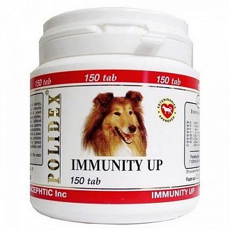 Polidex Immunity Up/Иммунити Ап для укрепления иммунитета собак 150 таб купить 