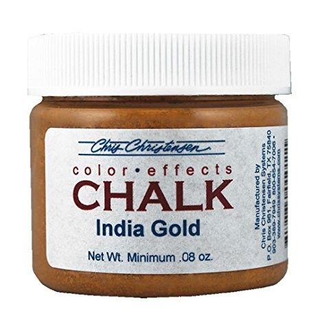 Chris Christensen India Gold Chalk/Золотая Индия, пудра в мини-банке купить