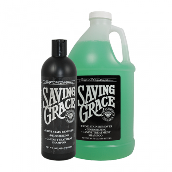 Chris Christensen Saving Grace Shampoo/ Шампунь для удаления пятен с шерсти 