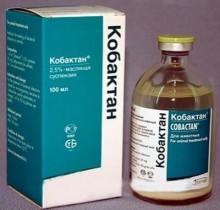 Кобактан препарат для лечения бактериальных инфекций 2,5% 100 мл