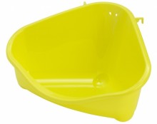 Туалет для грызунов pet's corner угловой средний, 35х24х18, лимонно-желтый (pet's corner medium) MOD-R200-329