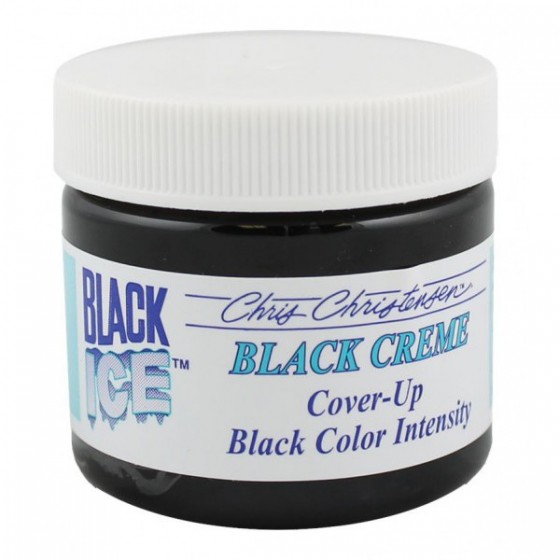 Chris Christensen Black Ice Crème - Черный маскирущий крем 71г купить
