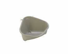Туалет для грызунов pet's corner угловой средний, 35х24х18, теплый серый (pet's corner medium) MOD-R200-330
