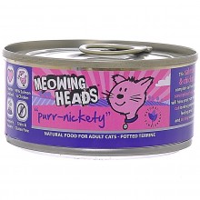 Meowing Heads  Wet Purr Nickety/ Консервы для кошек с лососем, курицей и рисом "Мурлыка" 100г