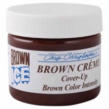 Chris Christensen Brown Ice Creme - Коричневый маскирующий крем 71г
