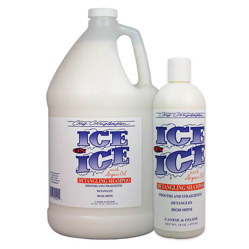 Chris Christensen Ice on Ice Detangling Shampoo/ Восстанавливающий шампунь для спутанной шерсти купить