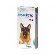Бравекто жевательная таблетка от блох и клещей для собак  20-40 кг, 1000 мг