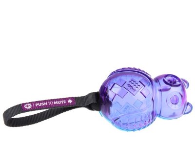 GiGwiИгрушка для собак Сова с отключаемой пищалкой 14 см