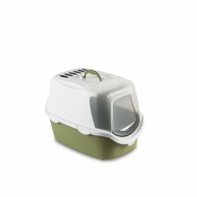 Туалет-домик Cathy Easy Clean с угольным фильтром, зеленый, 56x40x40 см