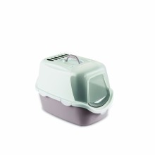 Туалет-Домик Cathy Easy Clean с угольным фильтром, пудровый, 56х40х40 см