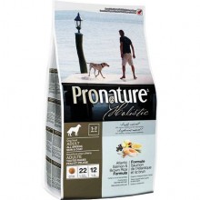 Pronature Holistic Adult Skin Coat/ Сухой корм с лососем и рисом для здоровой кожи и шерсти для взрослых собак всех пород