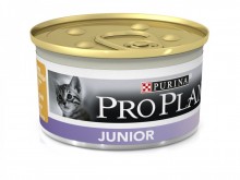 Purina Pro Plan консервы мусс для котят с курицей, Junior Chicken