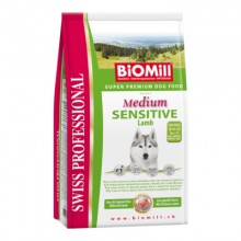 Корм Biomill для собак средних пород с чувствительным пищеварением, Medium Sensitive Lamb