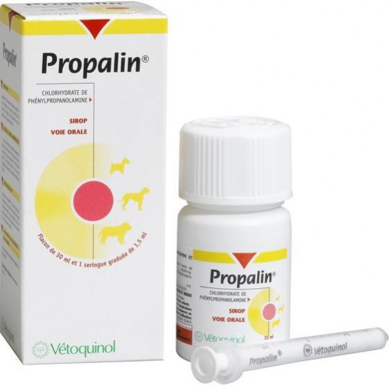 ProPropalin syrup/ Пропалин сироп для лечения недержания мочи у собак 100мл купить 