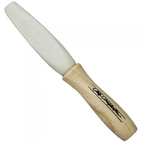 Chris Christensen Round Wood Scultping Stone Stick/Камень для стриппинга на деревянной ручке 5,75 купить 