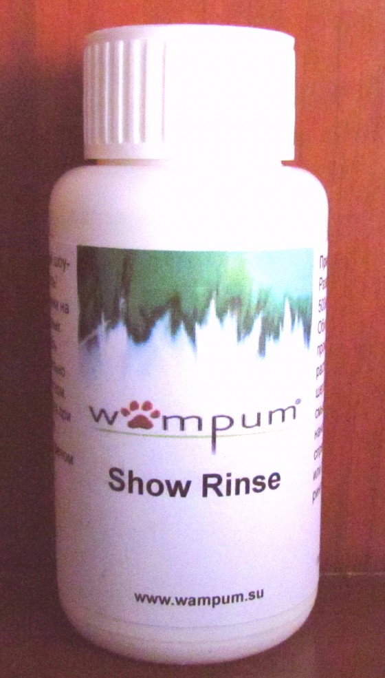 Wampum Show rinse/ Шоу-ополаскиватель с антистатическийм эффектом (пробник)90мл 