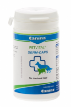 Canina Petvital Derm Caps/ Дерм Капс для активации обмена веществ в клетках кожи 100 шт