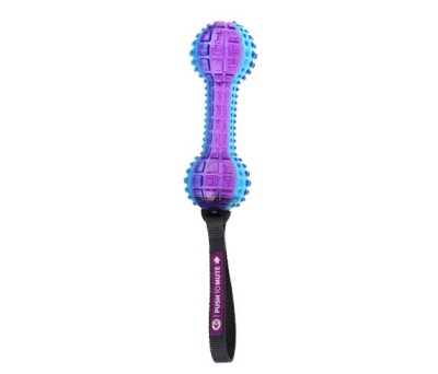 GiGwi Игрушка для собак Гантеля с отключаемой пищалкой 18см