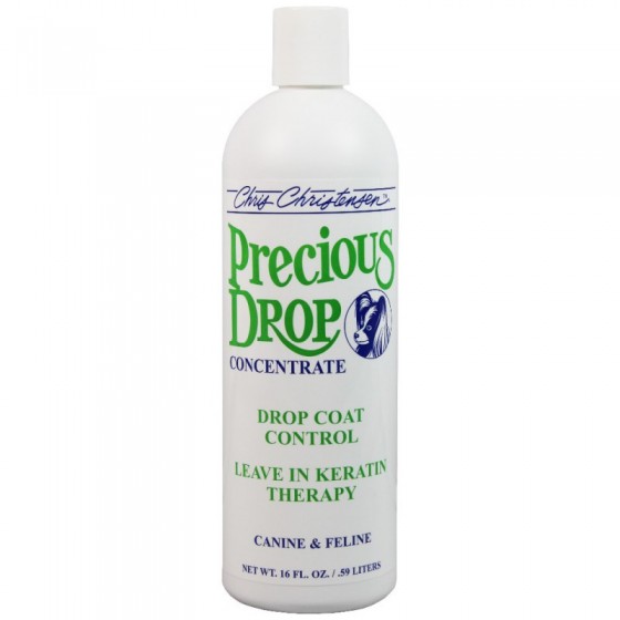Chris Christensen Precious Drop Keratin Spray Concentrate/ Кератиновый спрей-концентрат для ниспадающей шерсти 473мл  