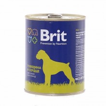 Brit Beef&Heart/ Консервы для собак с говядиной и сердцем 850г