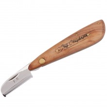 Chris Christensen Folding Pocket Stripping Knives Fine/ Складной нож для тримминга с частой насечкой