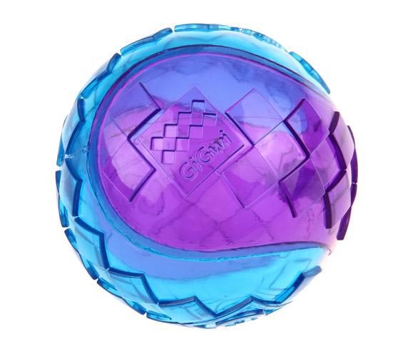 GiGwi Игрушка для собак Три резиновых мяча с пищалками 3*5см купить 