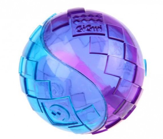 GiGwi Игрушка для собак Три резиновых мяча с пищалками 3*5см купить 
