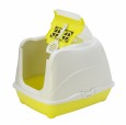 Туалет-домик Jumbo с угольным фильтром, 57х44х41см, лимонно-желтый 