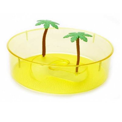 Benelux Turtle Box Small Round/ Маленькая круглая ванночка для черепахи 20*20*10 см