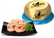 Sheba консервы для кошек "Сочный тунец в нежном соусе"