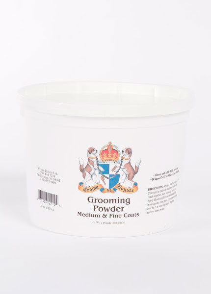 Crown Royale Grooming Powder Medium Fine 1,25кг/ Пудра для тонкой, шелковистой и средней шерсти собак купить
