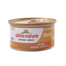 Almo Nature Daily Menu - mousse Chicken/ Консервы нежный мусс для кошек "Меню с Курицей" 85г