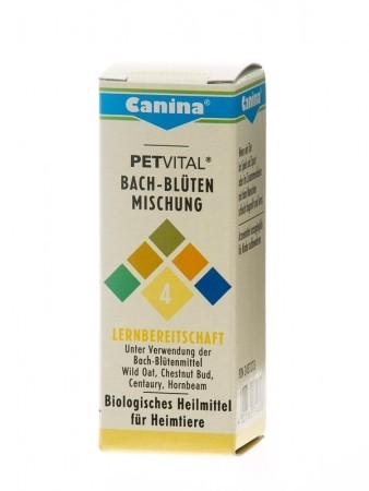 Canina Bach-Bluten №4 Lernbereitschaft/ Цветы Баха для повышения обучаемости 10 г 