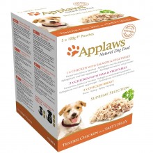 Applaws Dog Jelly Pouch Supreme Selection/ Набор паучей в желе для собак "Коллекция вкусов" 5шт*100г