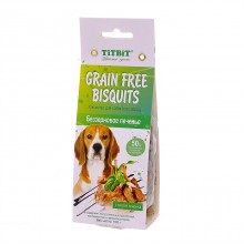 TitBit Grain Free Беззерновое печенье с мясом ягненка 100г
